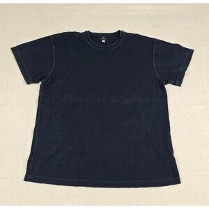 Ag Adriano Goldschmied T Shirt Mens Medium Navy Blue Short Sleeve Basic Tee